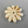 Ancient shell star bead 22SH1D. Oxus civilization, Central Asia. Second or first millenium BCE.