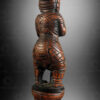 Khmer wooden hook KM96 . Perhaps Thailand, but likely Cambodia. Early 20th century. 48 cm high.