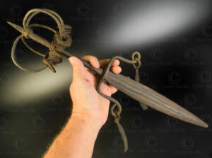 Yao witchdoctor knife YA180. Lantien Yao minority. Northern Laos or Southern China.