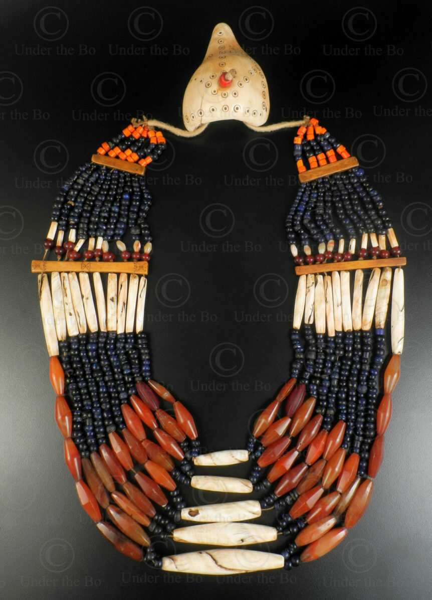 Important Naga tribe necklace NA223. Angami tribe, Hills of Nagaland