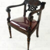 Colonial armchairs FVC1B. Manufactured at Under the Bo workshop.