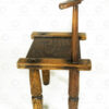 Senufo style chair FVF179. Senoufo tribal seats (Ivory Coast). Manufactured at the Under the Bo workshop.