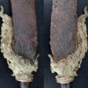 Two Majapahit knives ID128. Majapahit period, Eastern Java island, Indonesia.