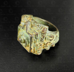 Shivalingam bronze ring R323. Inspired with ancient Hindu kindoms of Java, Indonesia.