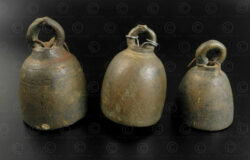 Three small bells BU590. Burma.