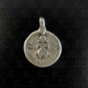 Silver Bhairava locket 23JRJ7D. Rajasthan state, Western India.