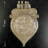 Silver Ramdev locket 23JRJ5A. Rajasthan state, Western India.