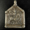 Silver Ramdev locket 23JS6F. Rajasthan state, Western India.