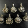 Rajasthan silver pendants 23RJ11. Rajasthan state, Western India.