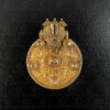 Karnataka gold pendant 23MJ4D. Karnataka state, Southern India.