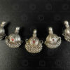 Rajasthan silver pendants 23RJ11. Rajasthan state, Western India.