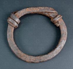 Batak iron bracelet B245. Toba Batak culture, Samosir island, Sumatra, Indonesia.