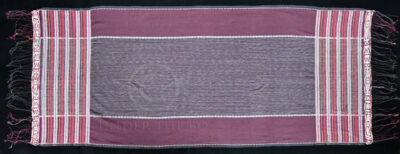 Batak shoulder cloth ID32. Toba Batak culture, Samosir island, Sumatra, Indonesia.