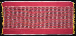 Batak shoulder cloth ID34. Toba Batak culture, Samosir island, Sumatra, Indonesia.