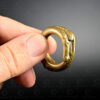 Batak brass ring R324. Toba Batak culture. Samosir island, Sumatra, Indonesia.