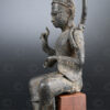 Srivijaya seated Buddha ID133. Sriwijaya style and period. Provenance: A. Goetz collection.