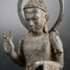 Srivijaya seated Buddha ID133. Sriwijaya style and period. Provenance: A. Goetz collection.