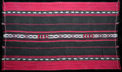 Naga shawl NA12. Possibly Ao tribe culture, Nagaland, Eastern India. Mid-20th century.