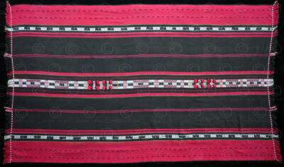 Naga shawl NA12. Possibly Ao tribe culture, Nagaland, Eastern India. Mid-20th century.