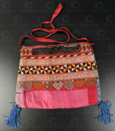 Turkmen shoulder bag KO85C. Turkmen culture, Uzbekistan/Afghanistan. Late 20th century.