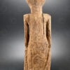 Borneo Dayak statue BO252. Kayan Dayak tribe, Sarawak, Malaysia.