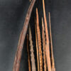 Papua bow and arrows ID156. Dani tribe, Highland Papua province, Indonesia.