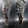 Pair of Batak singas ID151. Samosir Island, Sumatra, Indonesia.