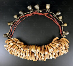 Chin prestige necklace BU604. Zomi Chin ethnic group, Chin state of Western Burma.