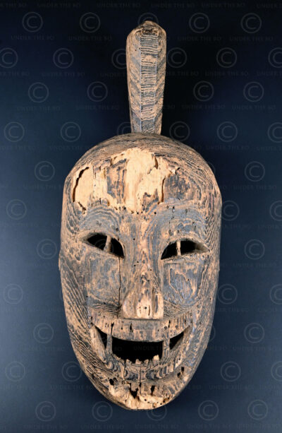 Masque yao lantien A187B. Minorité yao lantien. Nord du Laos ou Sud de la Chine.