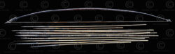 Papua bow and arrows ID156. Dani tribe, Highland Papua province, Indonesia.