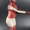 Tulu Nadu hunter statue C7-99. Kassaragod area, Tulu Nadu (Coastal South Karnataka - North Kerala), Southern India.