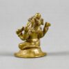 Bronze Ganesha 16N41. Maharashtra state, Southern India.