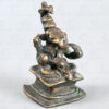 Bronze Ganesh 16P62. Maharashtra state, Southern India.