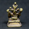 Bronze Ganesha 16N38. Maharashtra state, Southern India.