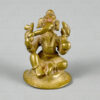 Bronze Ganesha 16N41. Maharashtra state, Southern India.
