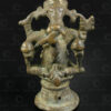 Bronze Ganesh 16P52B. Karnataka state, Southern India.