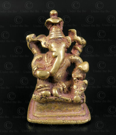 Bronze Ganesha 16N38. Maharashtra state, Southern India.