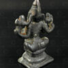Bronze Ganesha 16N24. Karnataka state, Southern India.