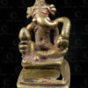 Ganesh en bronze 16P7E. Etat du Maharashtra, Inde du sud.