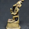 Bronze Ganesha 16P7C. Maharashtra state, Southern India.