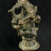 Bronze Ganesh 16P52B. Karnataka state, Southern India.