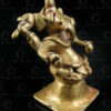 Bronze Ganesh 16P7F. Maharashtra state, Southern India.