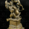 Bronze Ganesh 16P7G. Maharashtra state, Southern India.
