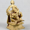 Bronze Ganesha 16N5. Maharashtra state, South India.