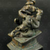 Bronze Ganesh 16P62. Maharashtra state, Southern India.