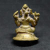Bronze Ganesha 16N41. Maharashtra state, Southern India.