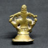 Bronze Ganesh 16P16B. Maharashtra state, Southern India.
