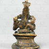 Bronze Ganesh 16P62. Maharashtra state, Southern India.