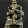Ganesh en bronze 16P62. État du Maharashtra, Inde du sud.