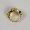 Ganesha gold ring R262. Maharashtra state, South India.